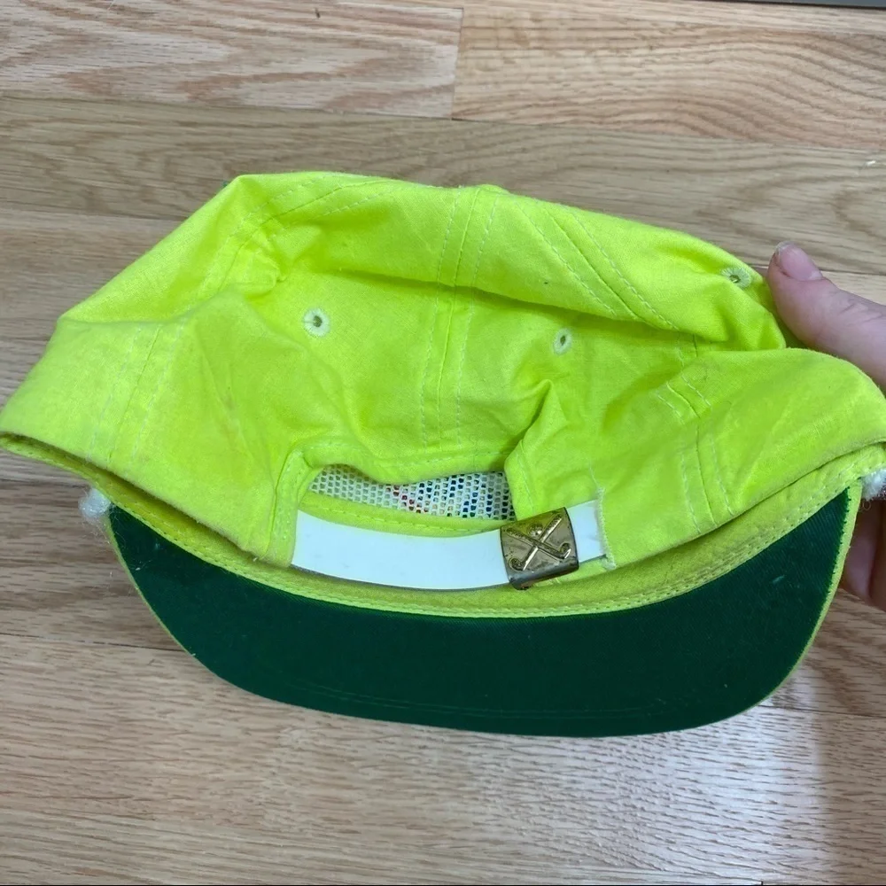 Leisure Pleasers Ford New Holland Vintage Hat Neon